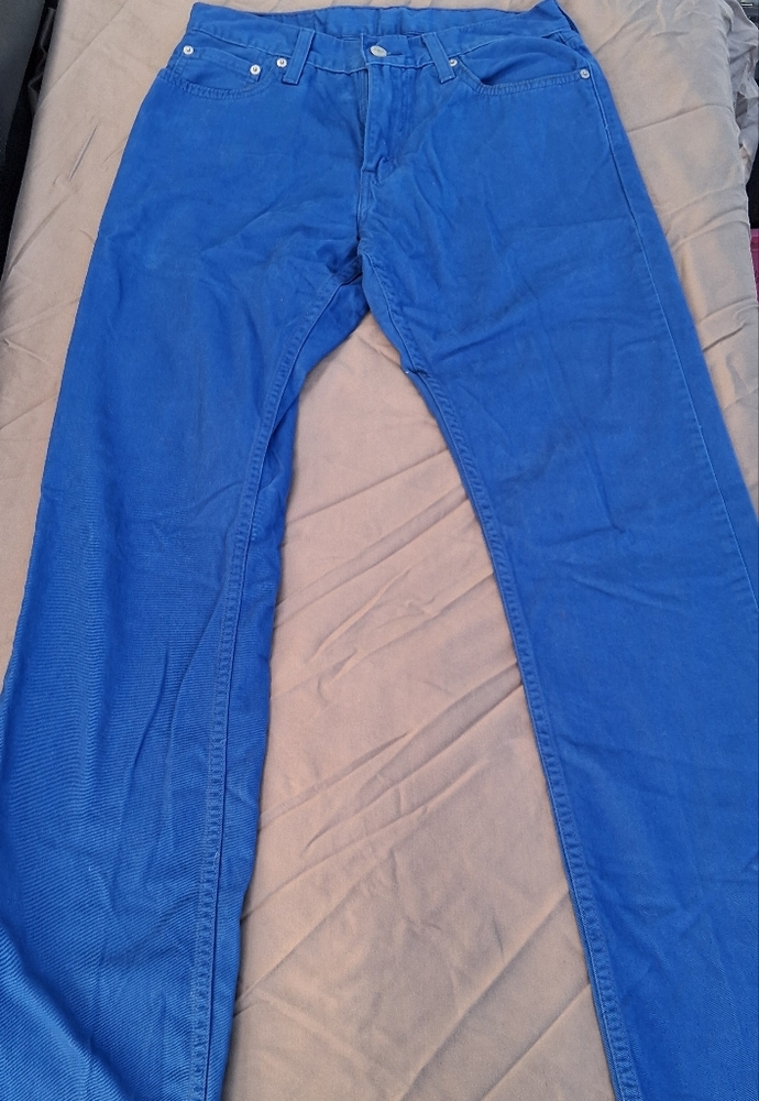 Levi's Strauss 514 Men's Original Slim Fit Straight Leg Jeans Navy Blue